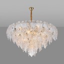 Ritz - Glass Maple Chandelier